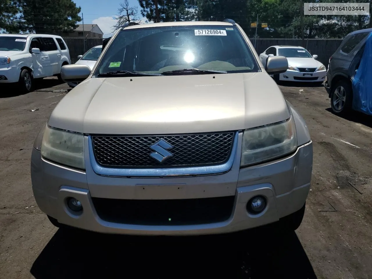 2006 Suzuki Grand Vitara Luxury VIN: JS3TD947164103444 Lot: 57126904