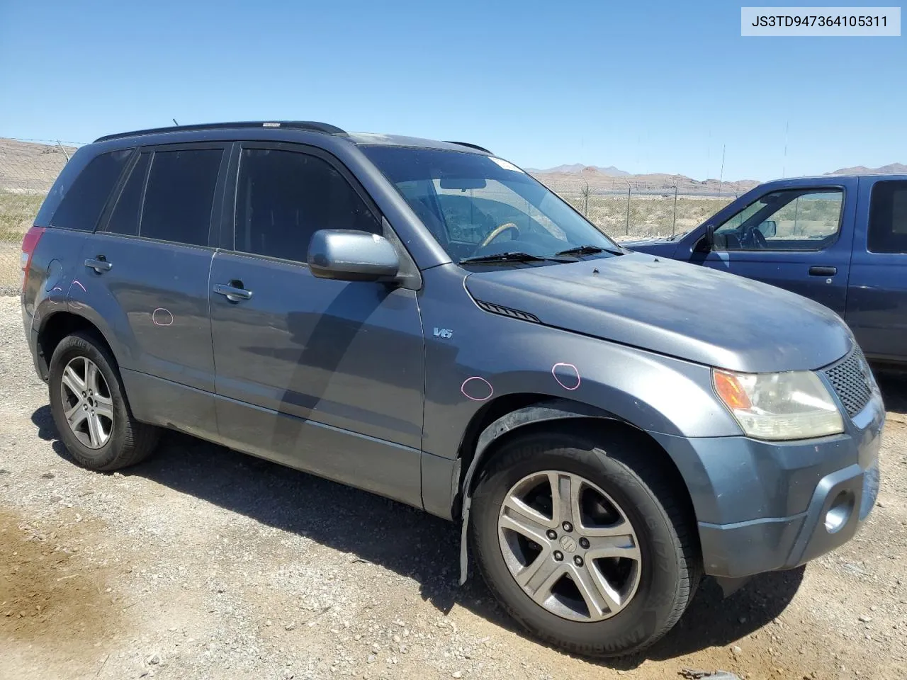 2006 Suzuki Grand Vitara Luxury VIN: JS3TD947364105311 Lot: 57252144