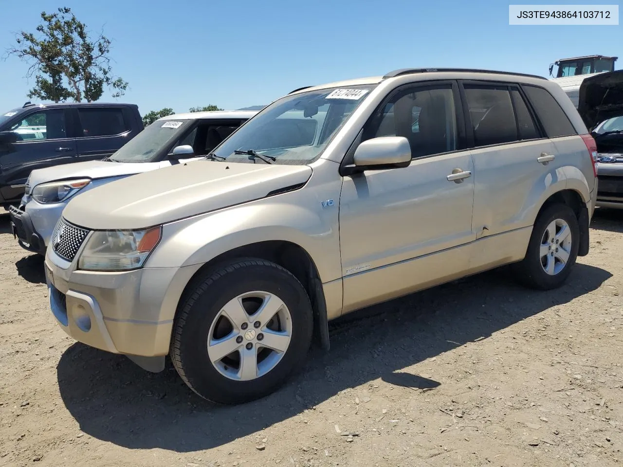 2006 Suzuki Grand Vitara Premium VIN: JS3TE943864103712 Lot: 61274044