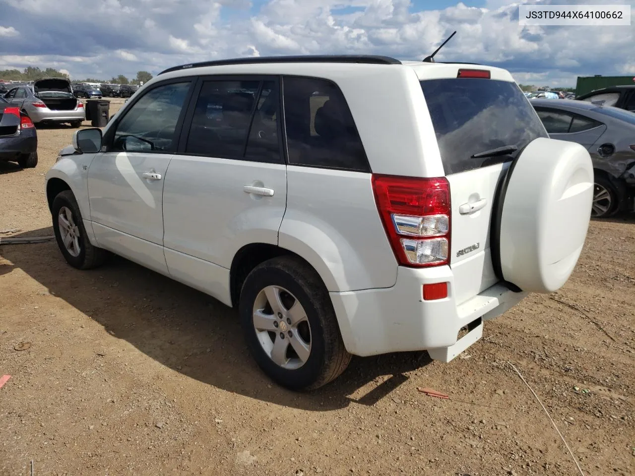 2006 Suzuki Grand Vitara Xsport VIN: JS3TD944X64100662 Lot: 61850074