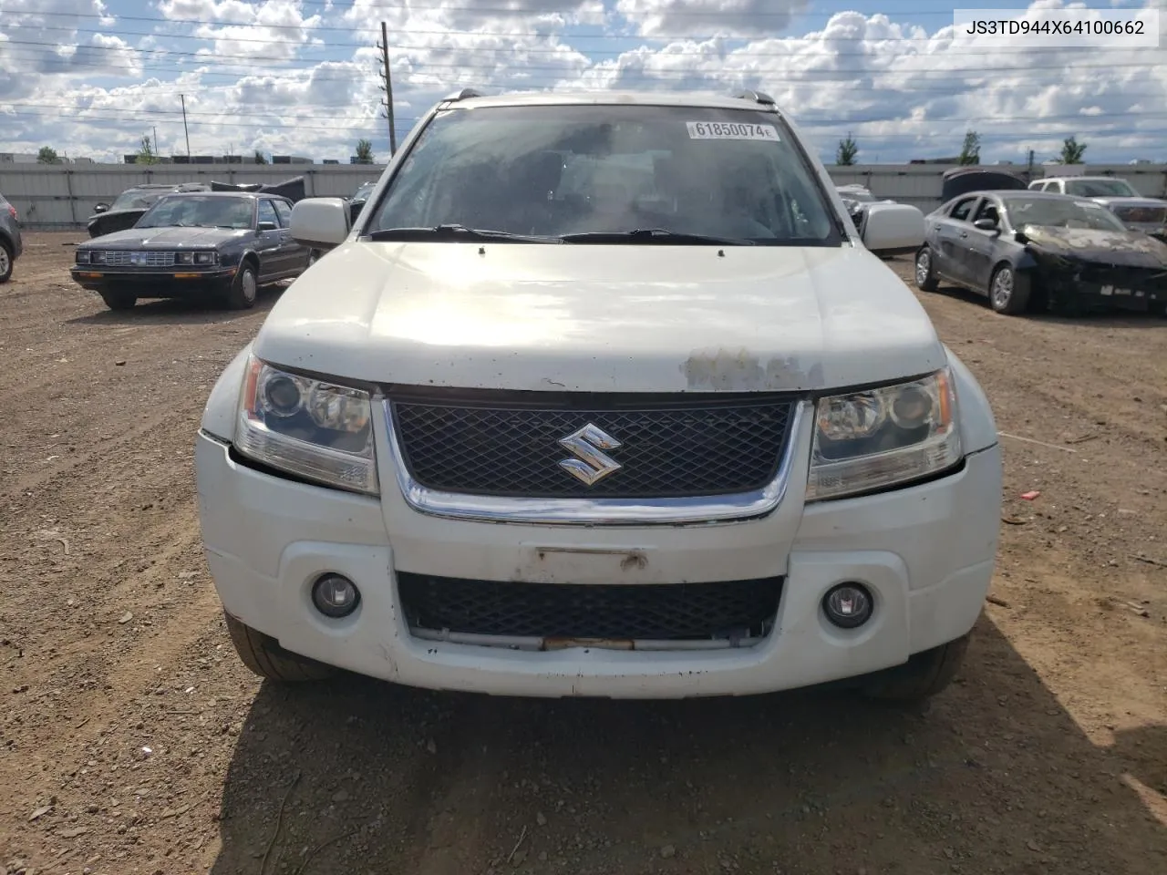 2006 Suzuki Grand Vitara Xsport VIN: JS3TD944X64100662 Lot: 61850074