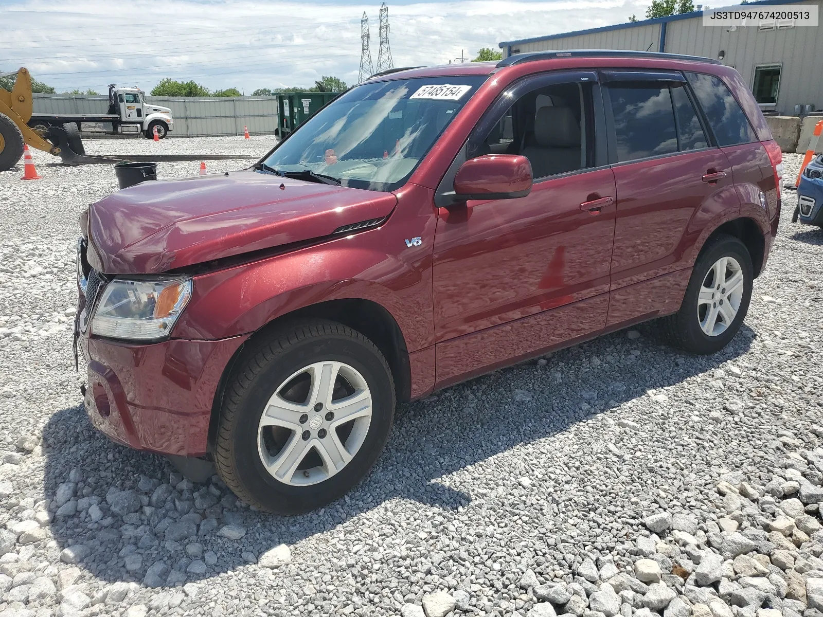 JS3TD947674200513 2007 Suzuki Grand Vitara Luxury