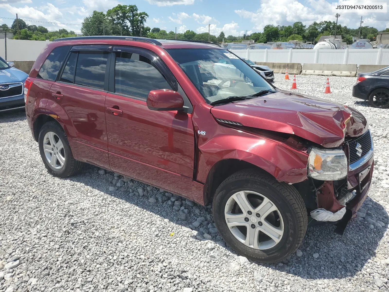 2007 Suzuki Grand Vitara Luxury VIN: JS3TD947674200513 Lot: 57485154