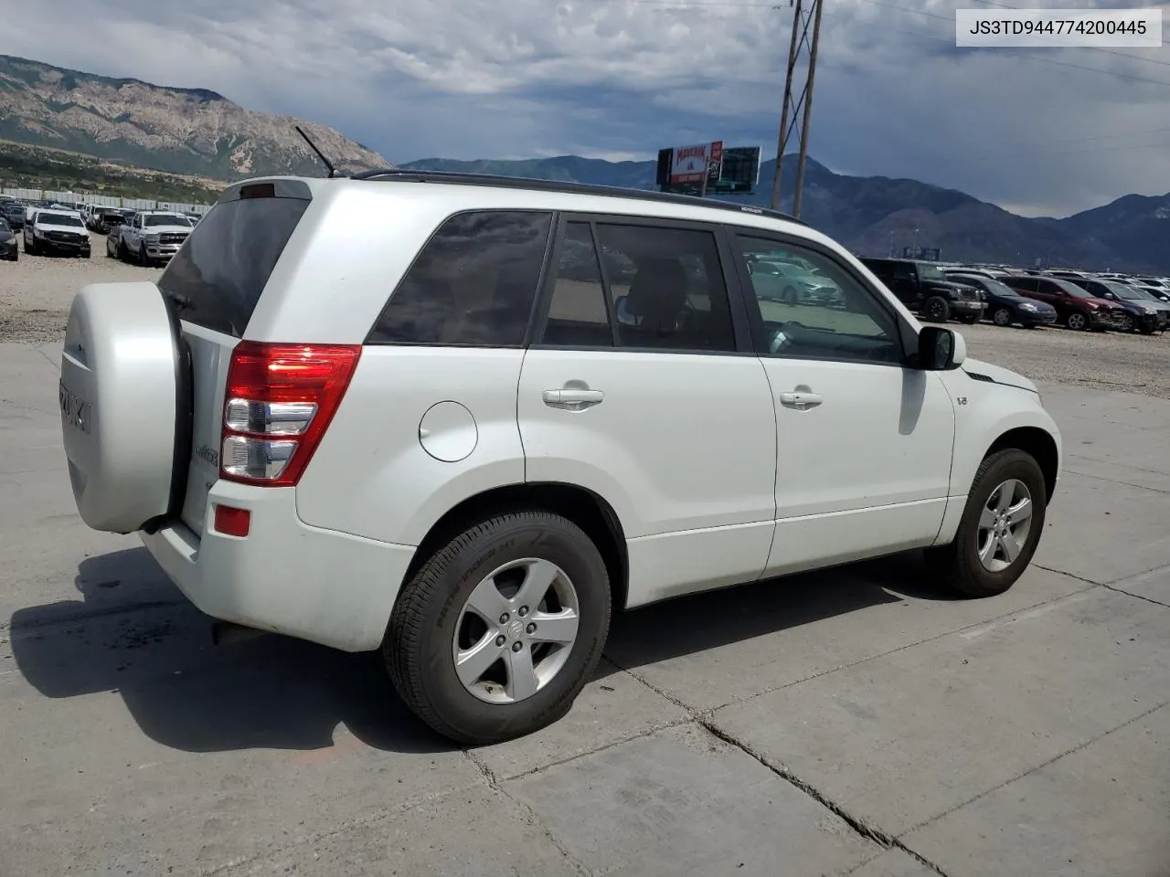 2007 Suzuki Grand Vitara Xsport VIN: JS3TD944774200445 Lot: 61071654