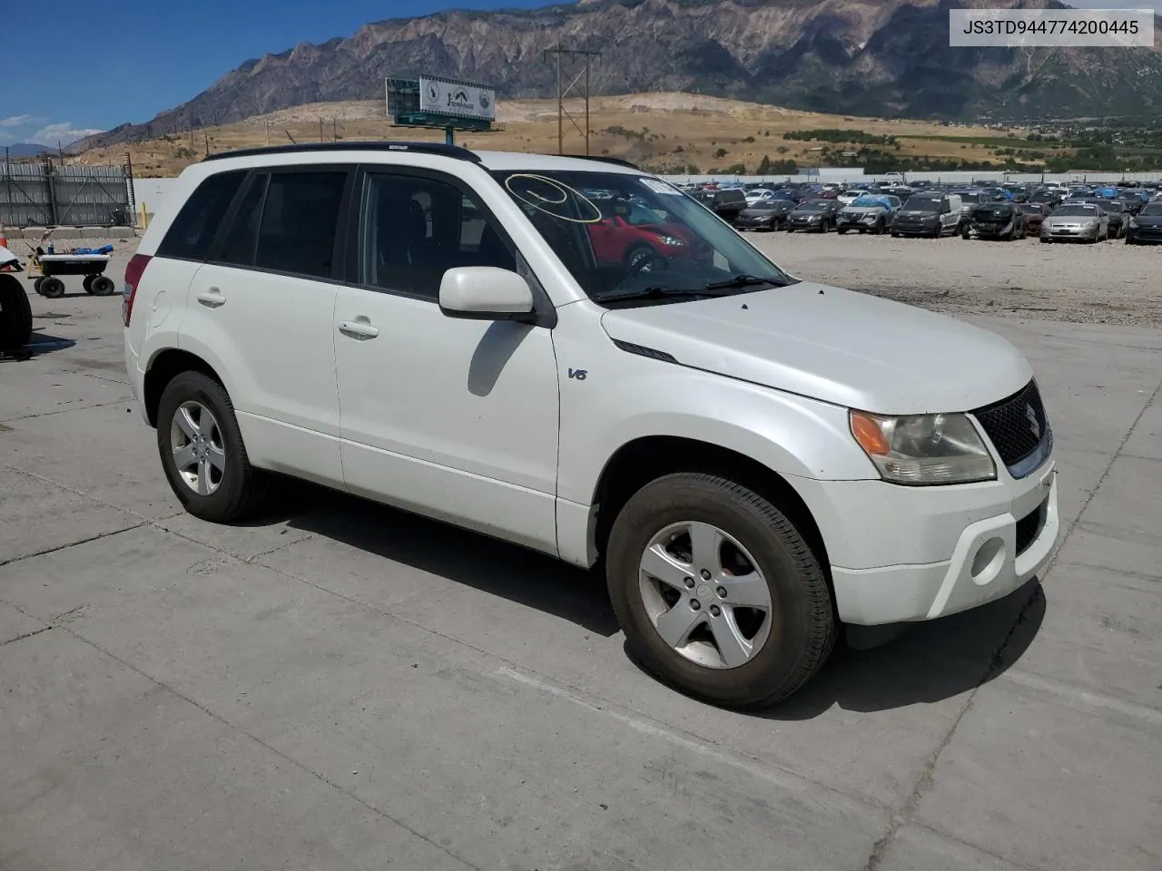 2007 Suzuki Grand Vitara Xsport VIN: JS3TD944774200445 Lot: 61071654