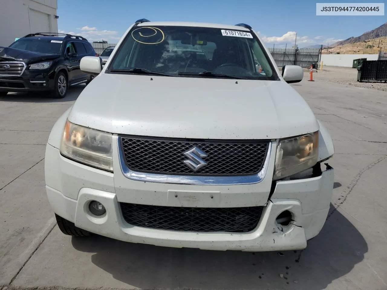 2007 Suzuki Grand Vitara Xsport VIN: JS3TD944774200445 Lot: 61071654