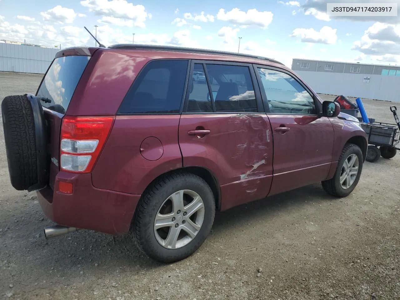 2007 Suzuki Grand Vitara Luxury VIN: JS3TD947174203917 Lot: 61161504