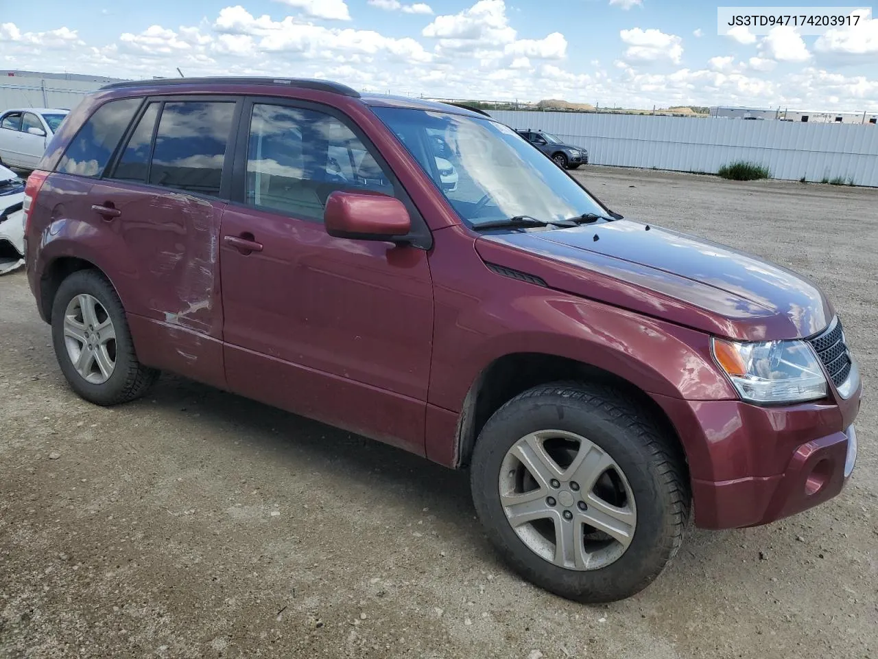 2007 Suzuki Grand Vitara Luxury VIN: JS3TD947174203917 Lot: 61161504