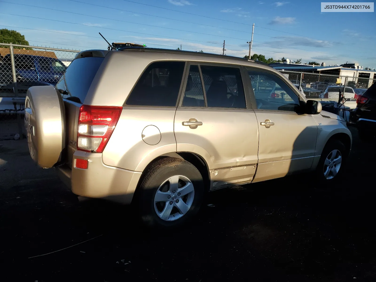 2007 Suzuki Grand Vitara Xsport VIN: JS3TD944X74201766 Lot: 68752384