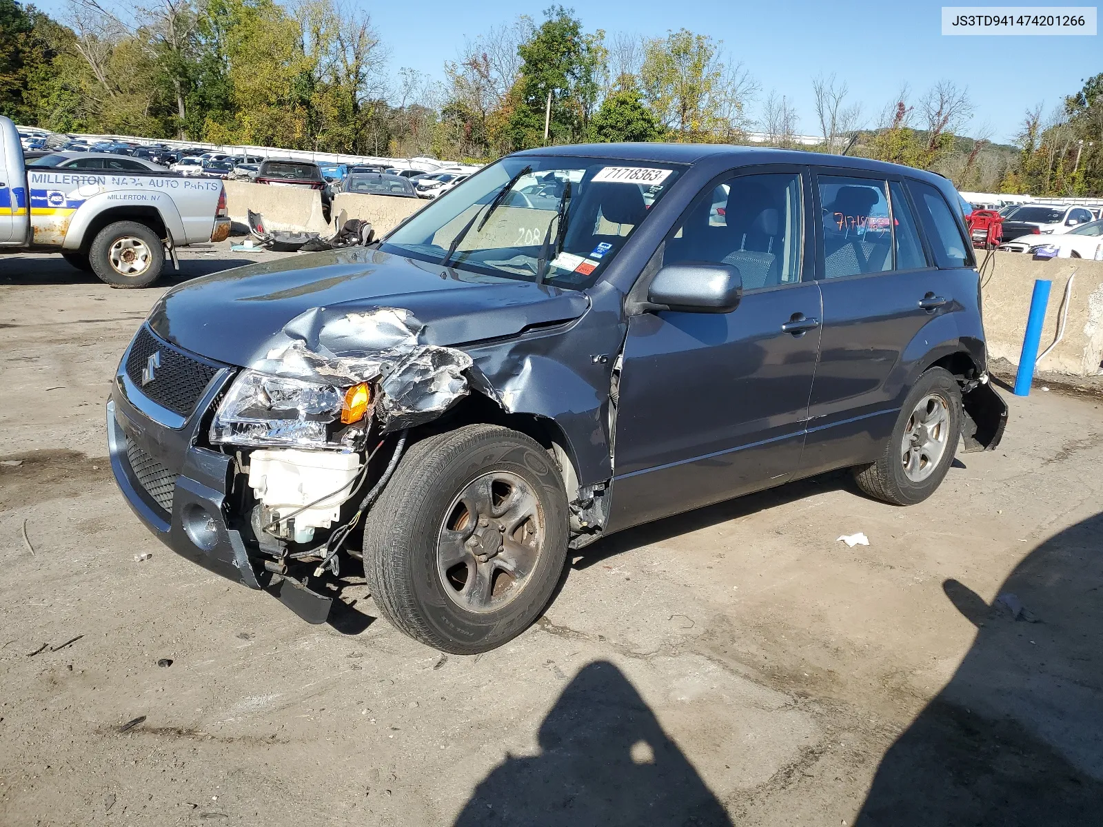 2007 Suzuki Grand Vitara VIN: JS3TD941474201266 Lot: 71718363