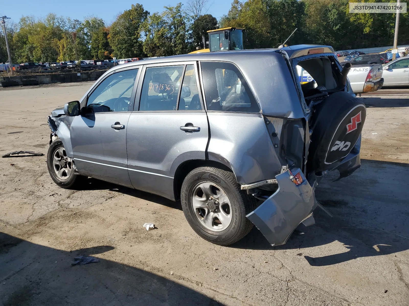 JS3TD941474201266 2007 Suzuki Grand Vitara