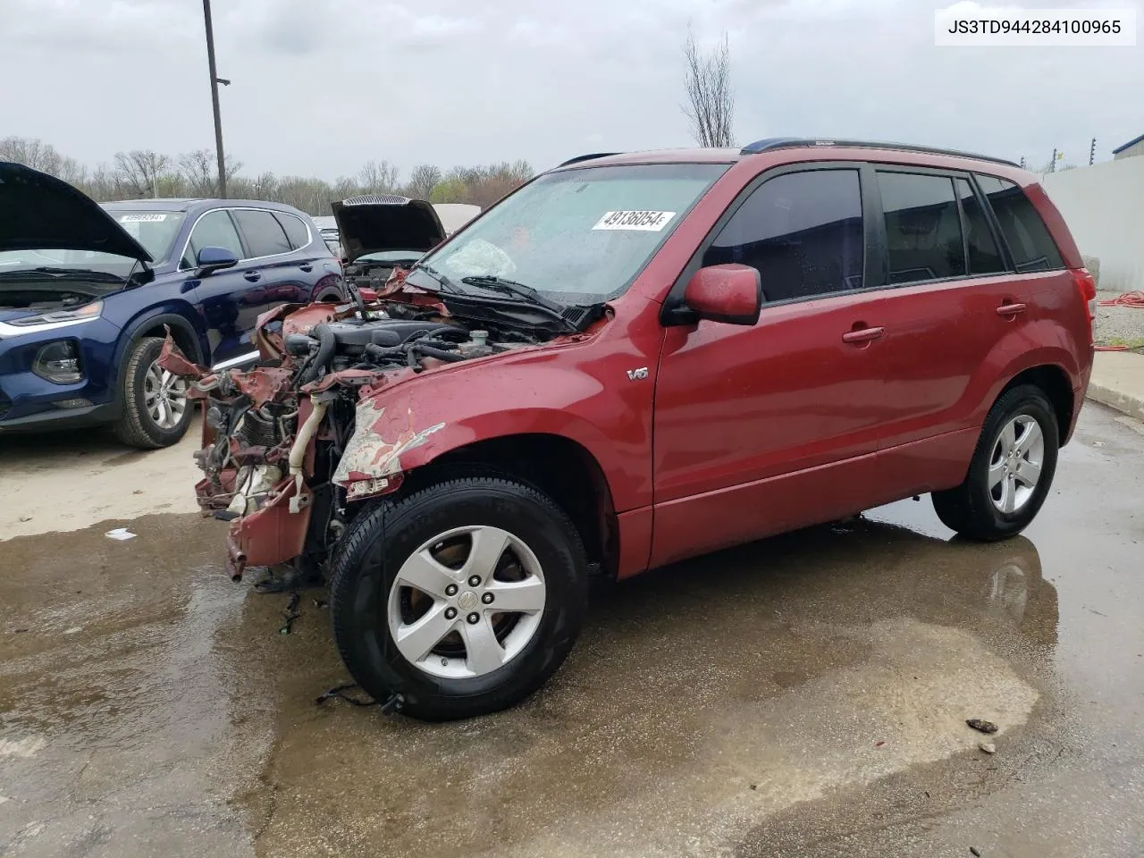 2008 Suzuki Grand Vitara Xsport VIN: JS3TD944284100965 Lot: 49136054