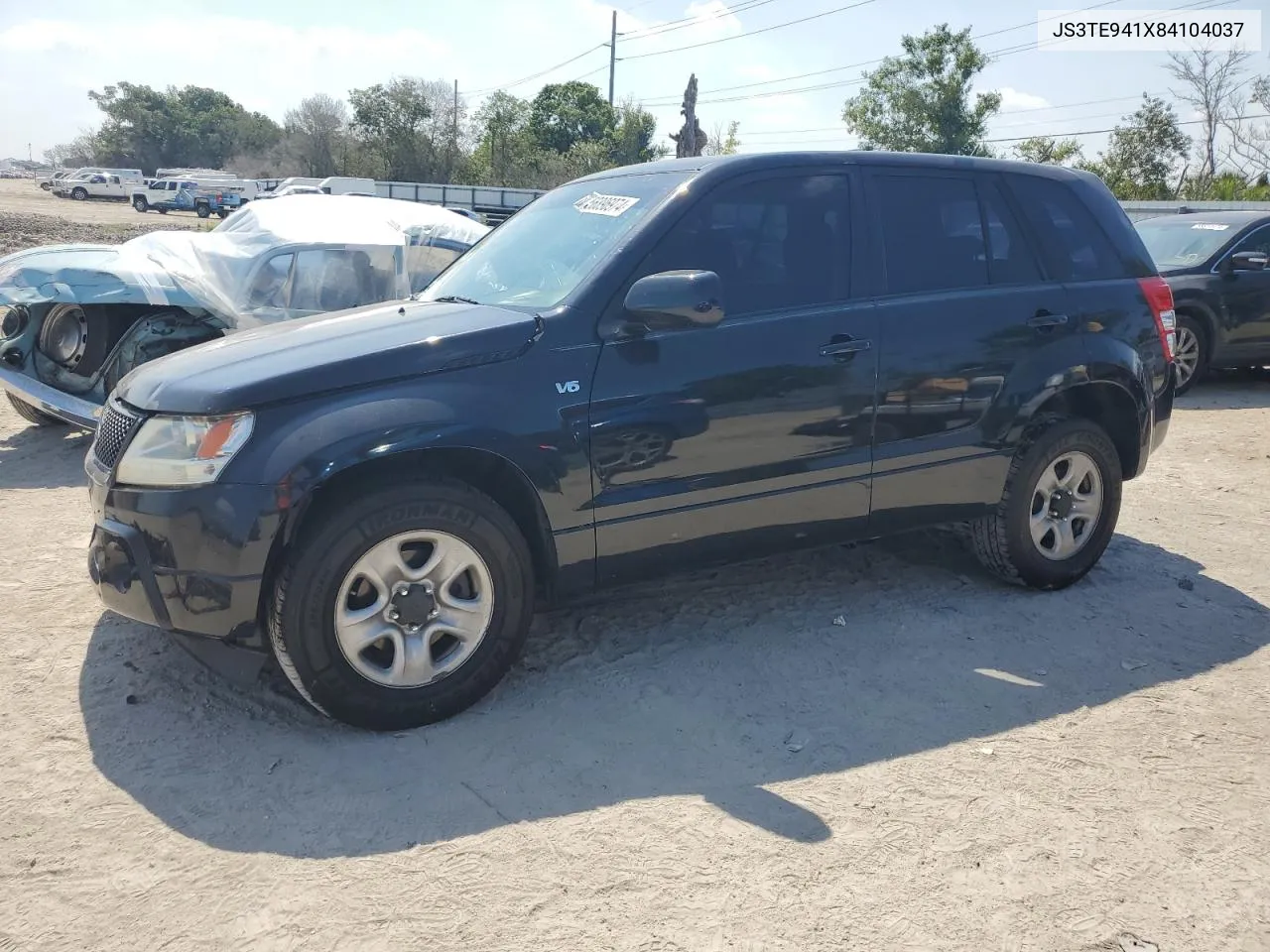 2008 Suzuki Grand Vitara VIN: JS3TE941X84104037 Lot: 56896974