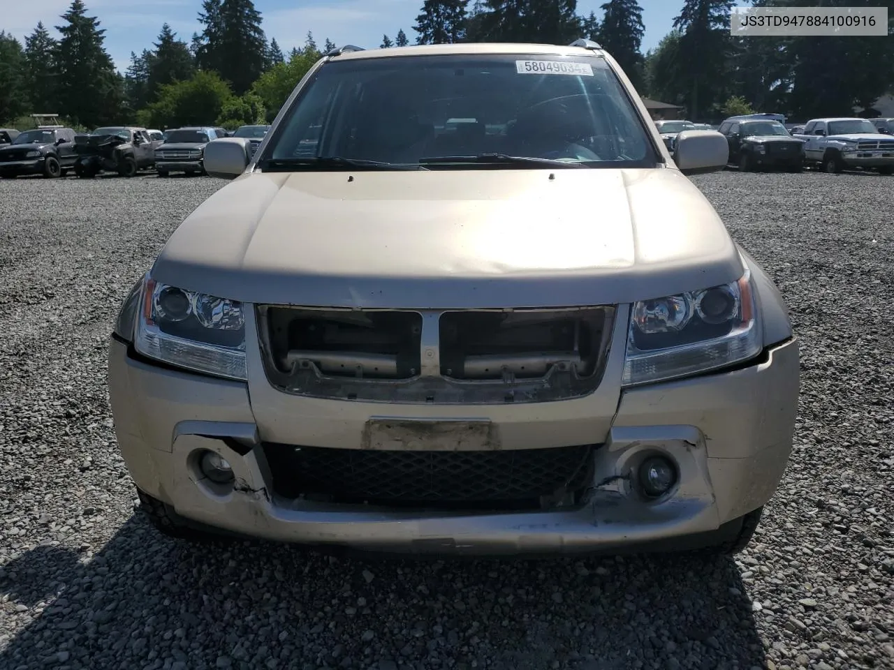 2008 Suzuki Grand Vitara Luxury VIN: JS3TD947884100916 Lot: 58049034