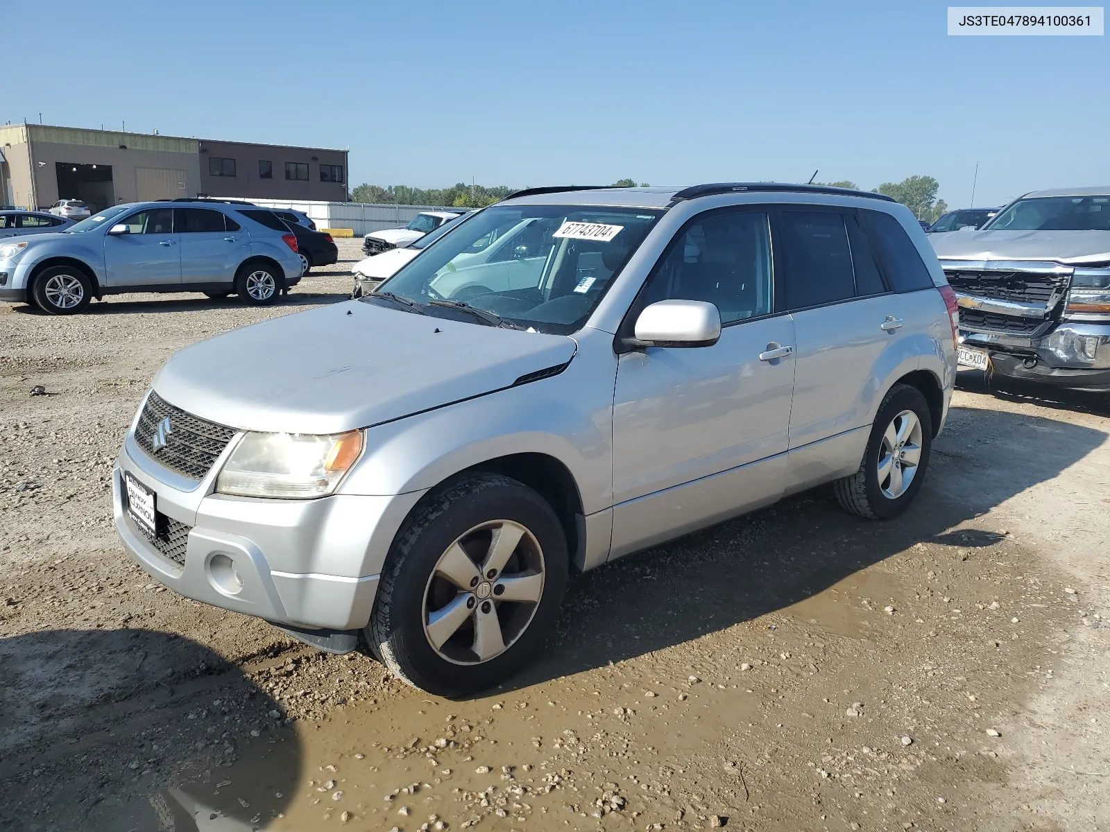 2009 Suzuki Grand Vitara Luxury VIN: JS3TE047894100361 Lot: 67743704