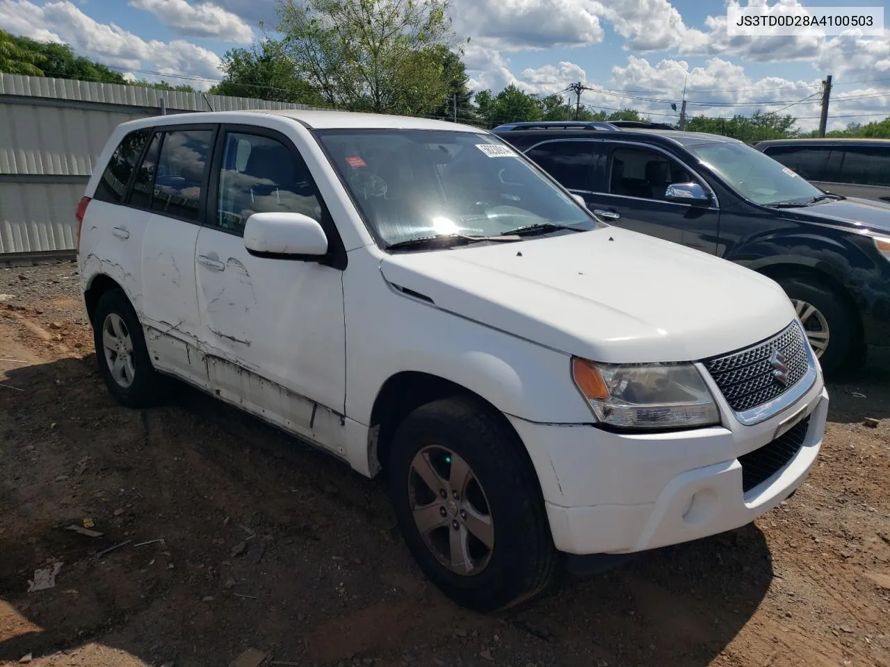 2010 Suzuki Grand Vitara Premium VIN: JS3TD0D28A4100503 Lot: 56230914