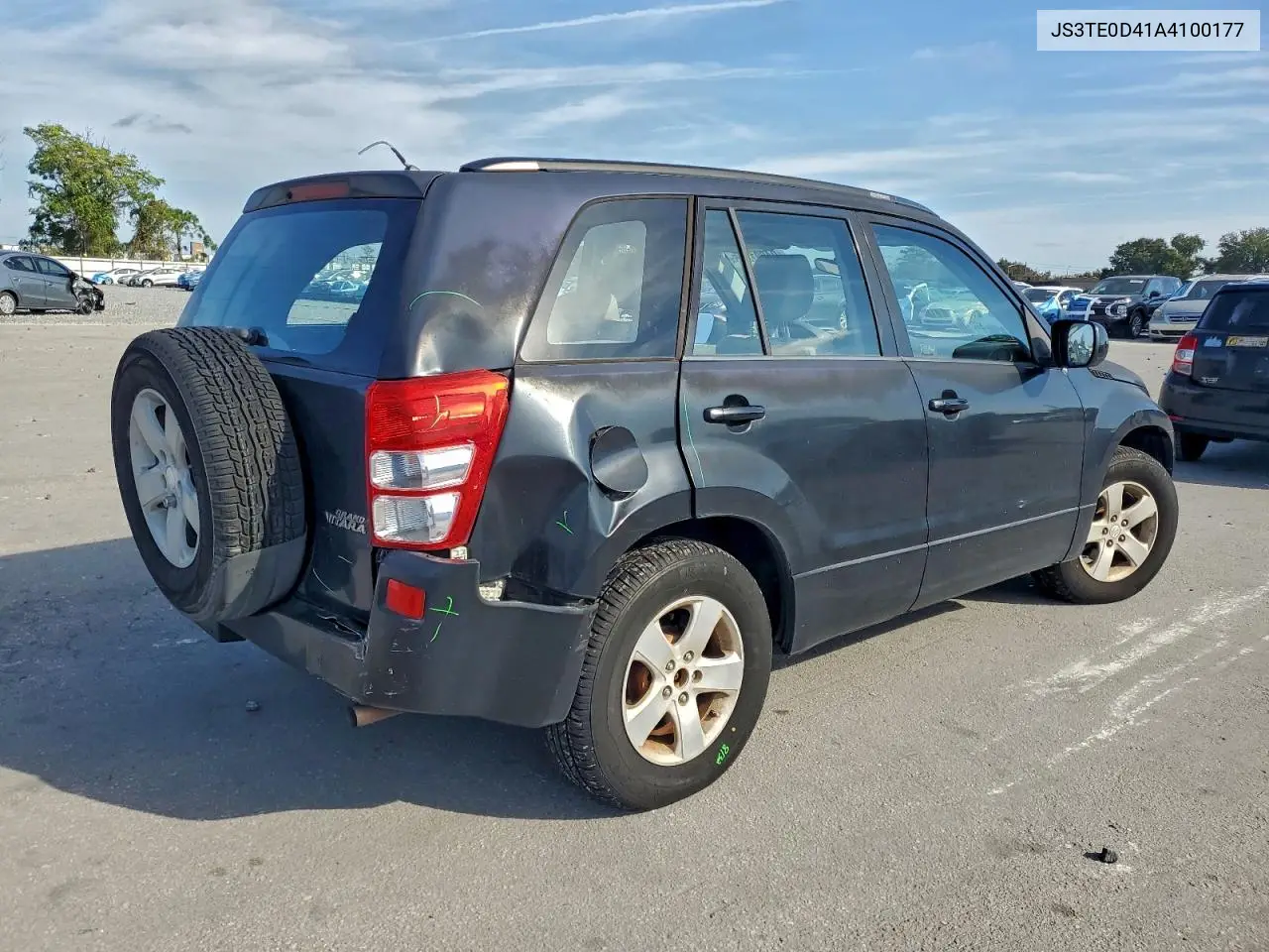 JS3TE0D41A4100177 2010 Suzuki Grand Vitara Xsport