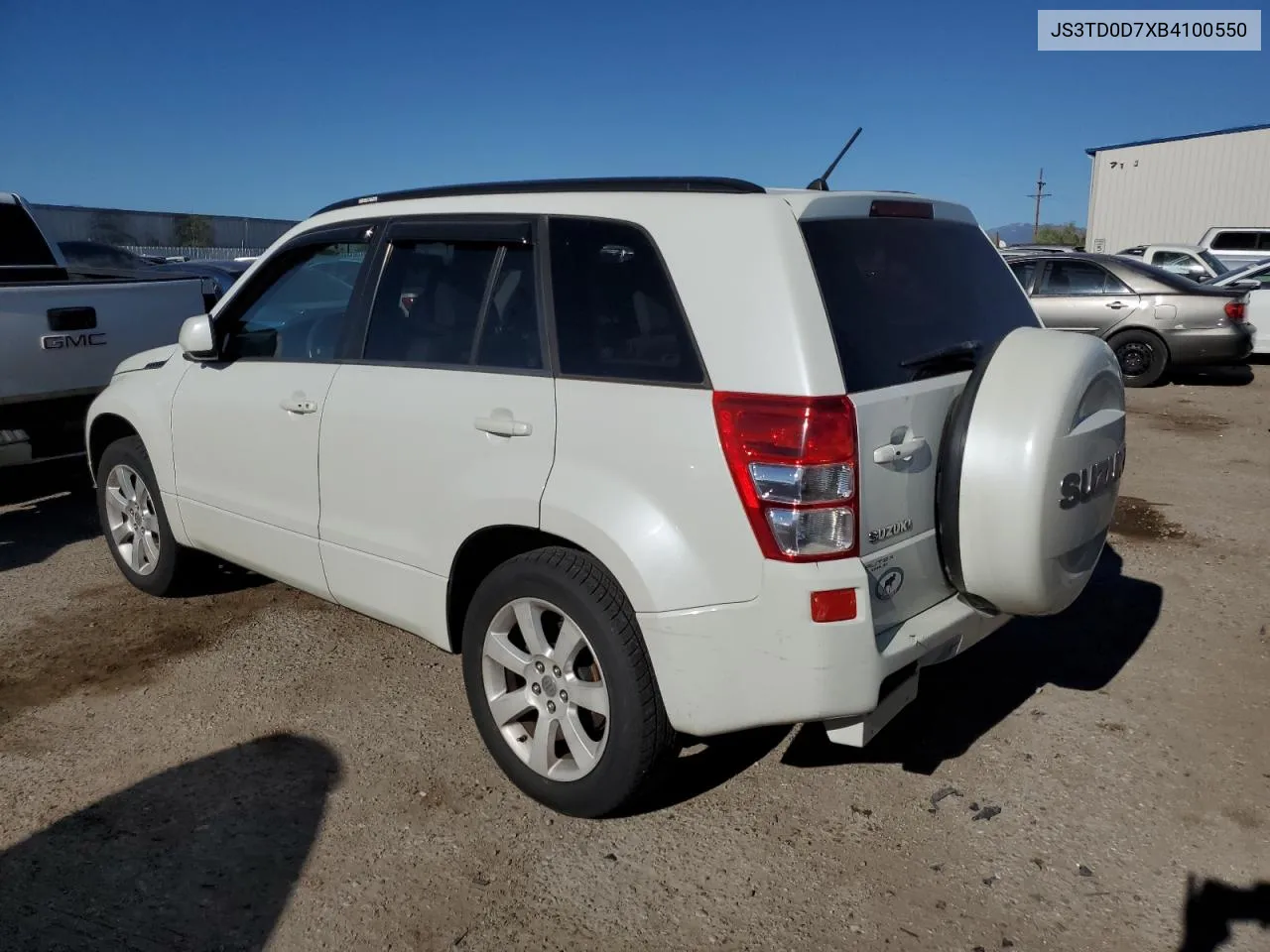 2011 Suzuki Grand Vitara Jlx VIN: JS3TD0D7XB4100550 Lot: 52922104