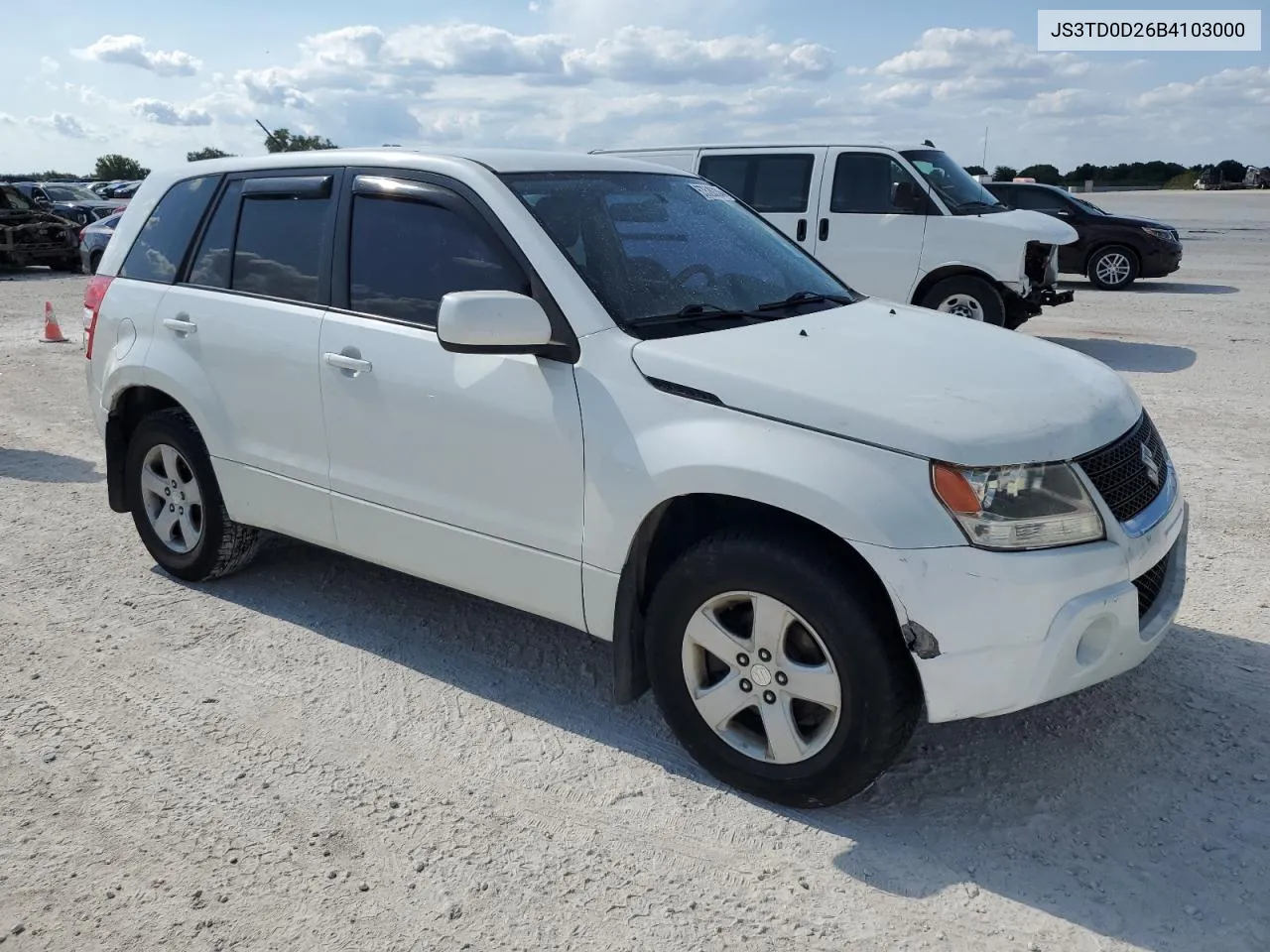 2011 Suzuki Grand Vitara Premium VIN: JS3TD0D26B4103000 Lot: 57526334