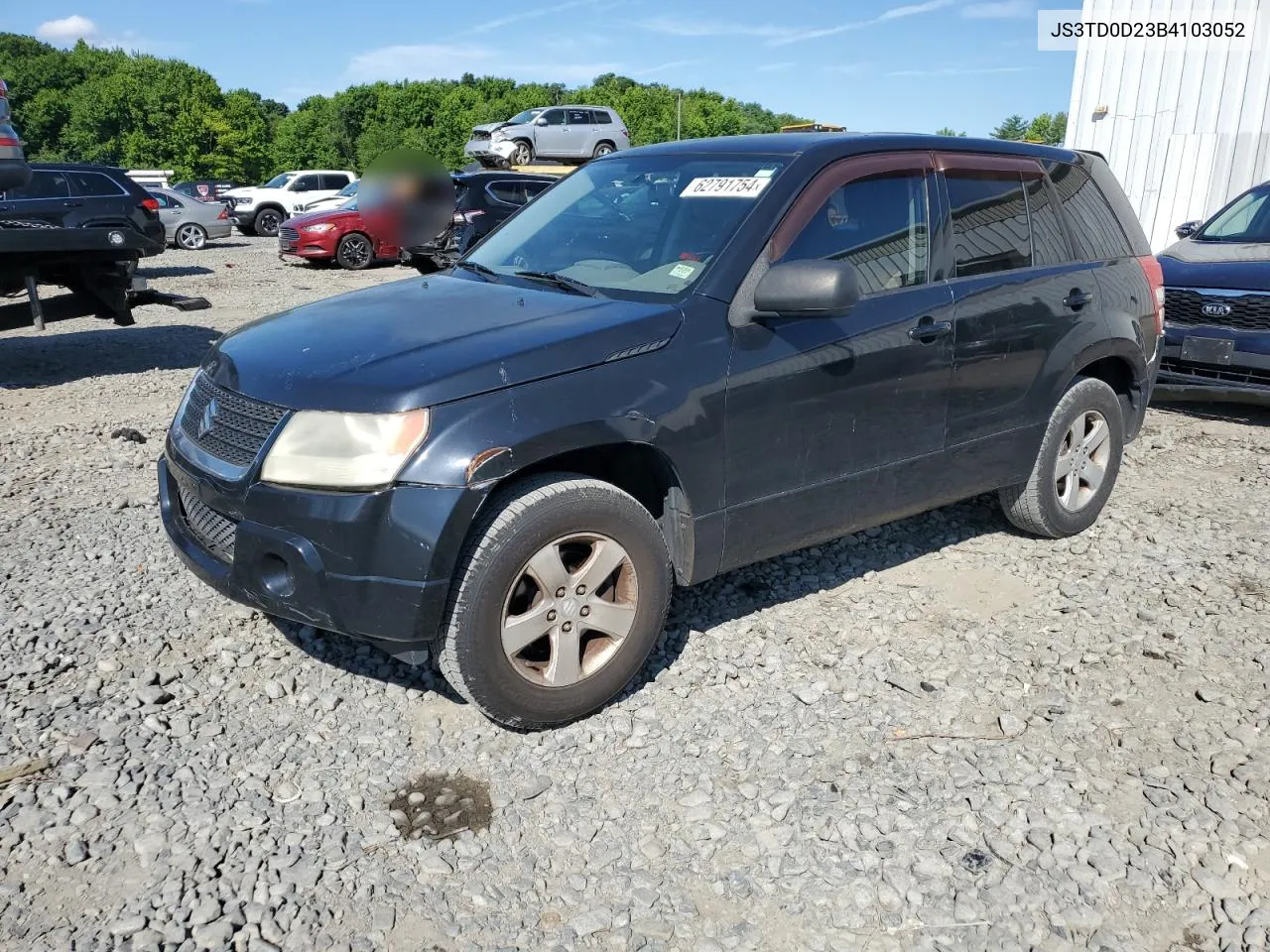 2011 Suzuki Grand Vitara Premium VIN: JS3TD0D23B4103052 Lot: 62791754