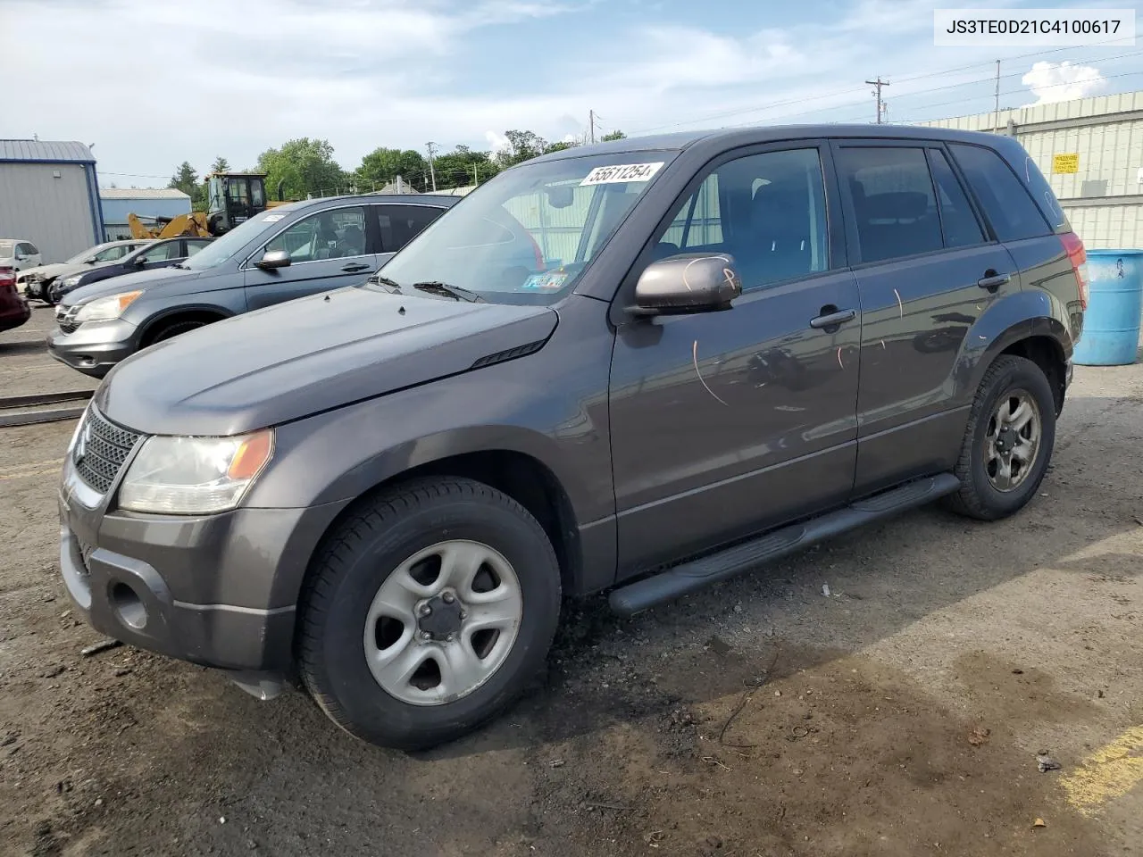 2012 Suzuki Grand Vitara Premium VIN: JS3TE0D21C4100617 Lot: 55611254