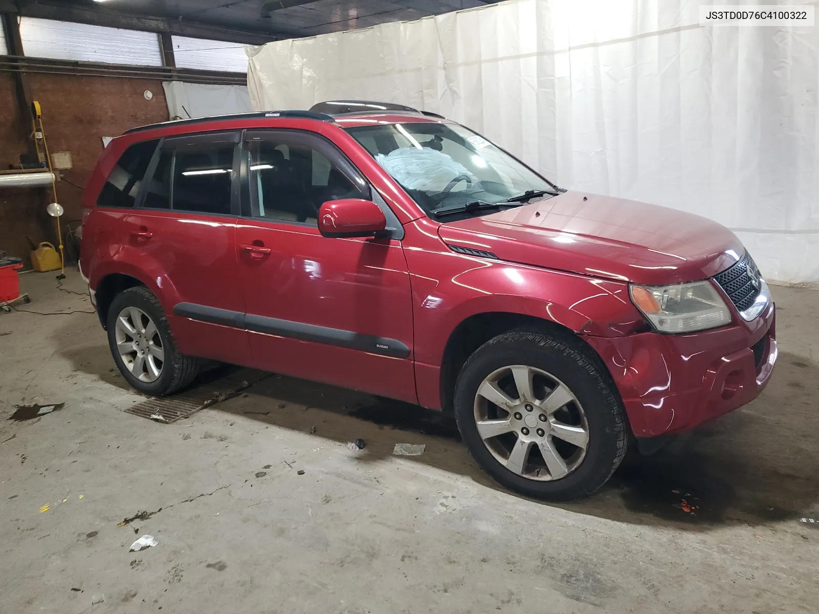 JS3TD0D76C4100322 2012 Suzuki Grand Vitara Jlx