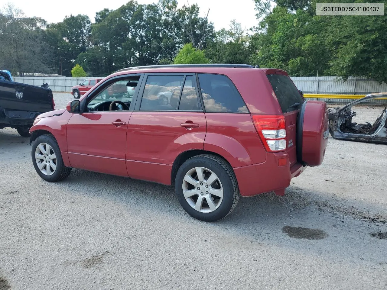 2012 Suzuki Grand Vitara Jlx VIN: JS3TE0D75C4100437 Lot: 59704714