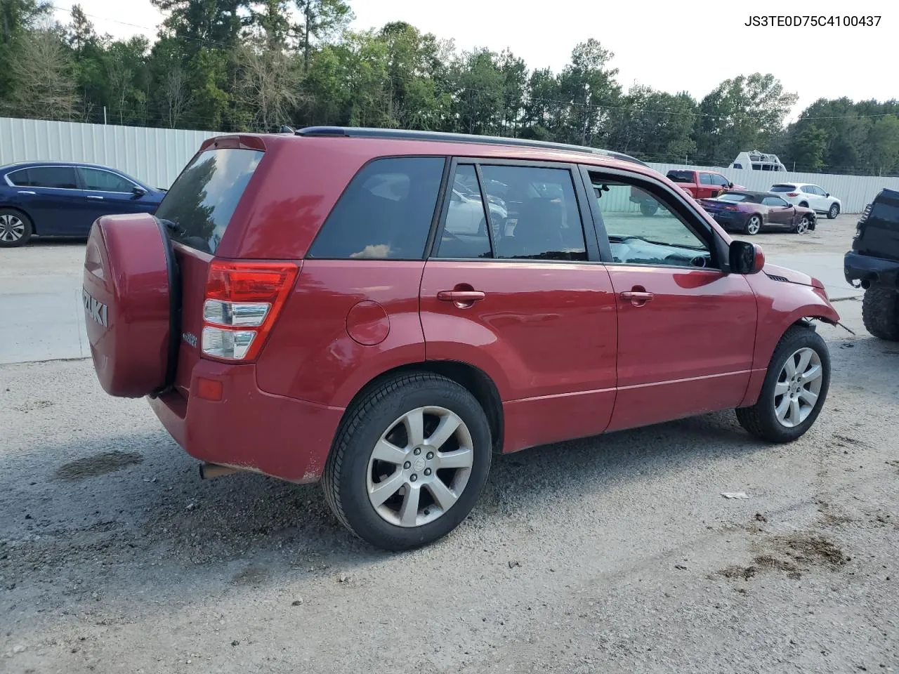 2012 Suzuki Grand Vitara Jlx VIN: JS3TE0D75C4100437 Lot: 59704714