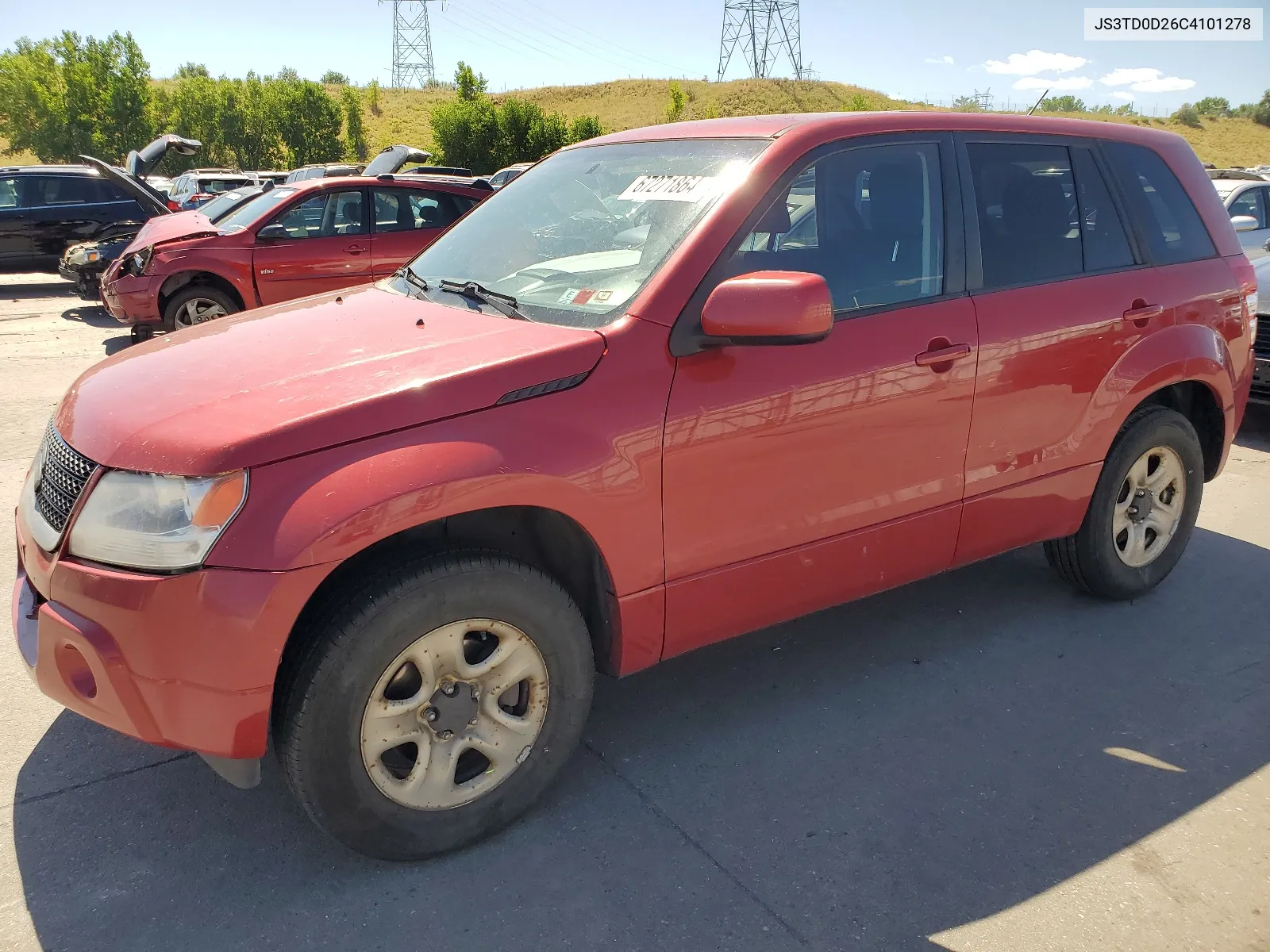 2012 Suzuki Grand Vitara Premium VIN: JS3TD0D26C4101278 Lot: 67271864