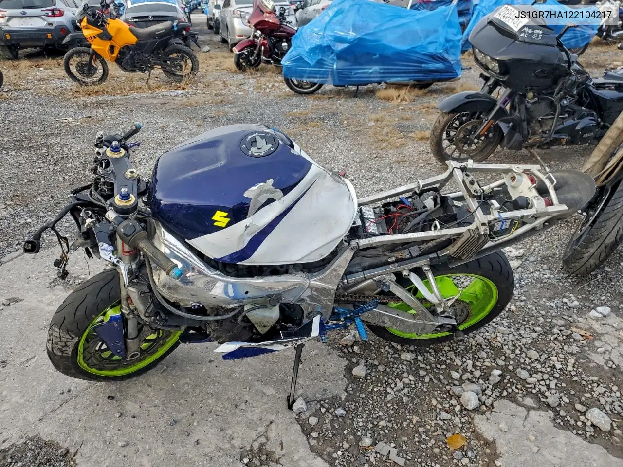 JS1GR7HA122104217 2002 Suzuki Gsx-R750