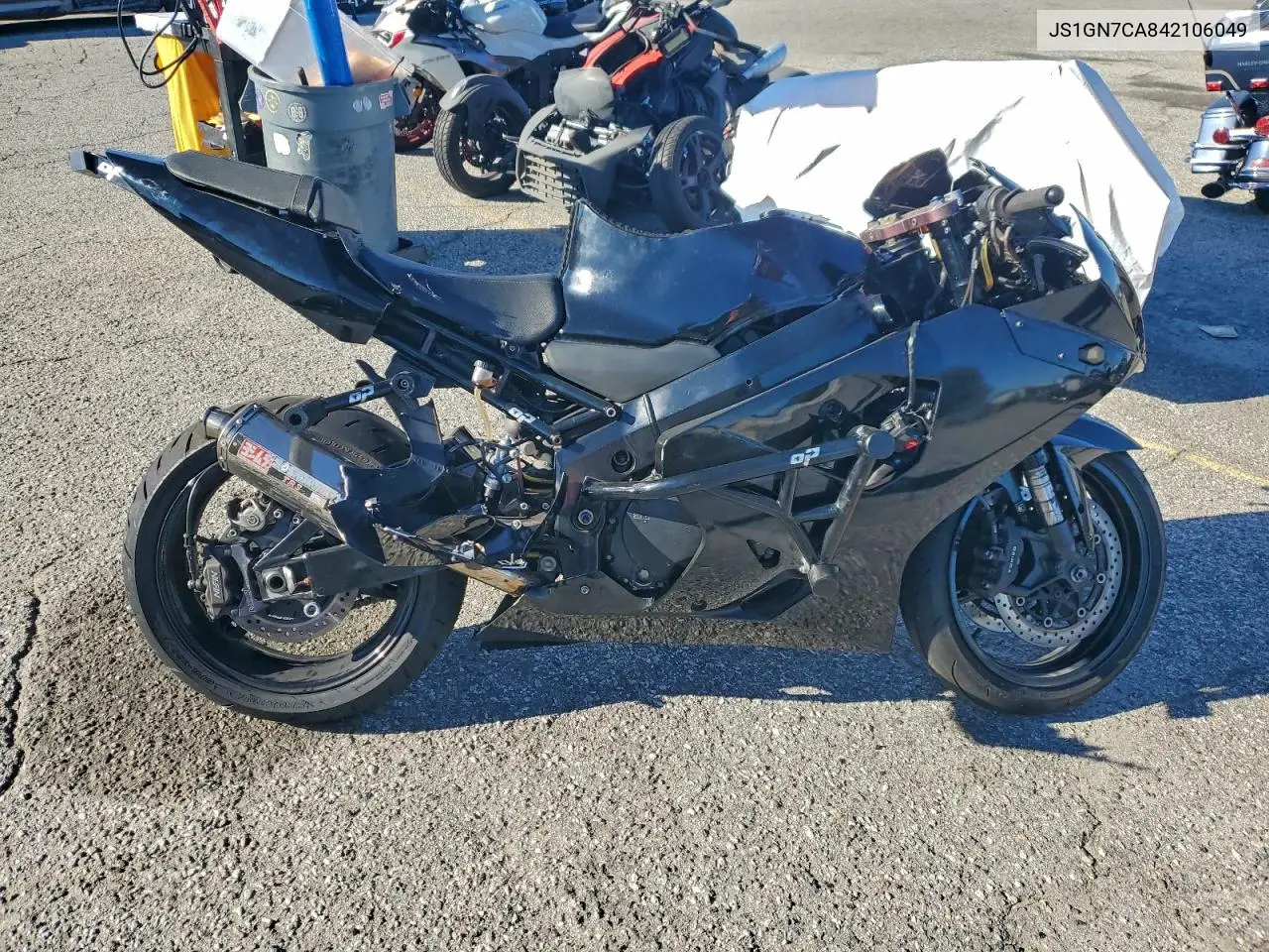 JS1GN7CA842106049 2004 Suzuki Gsx-R600 K