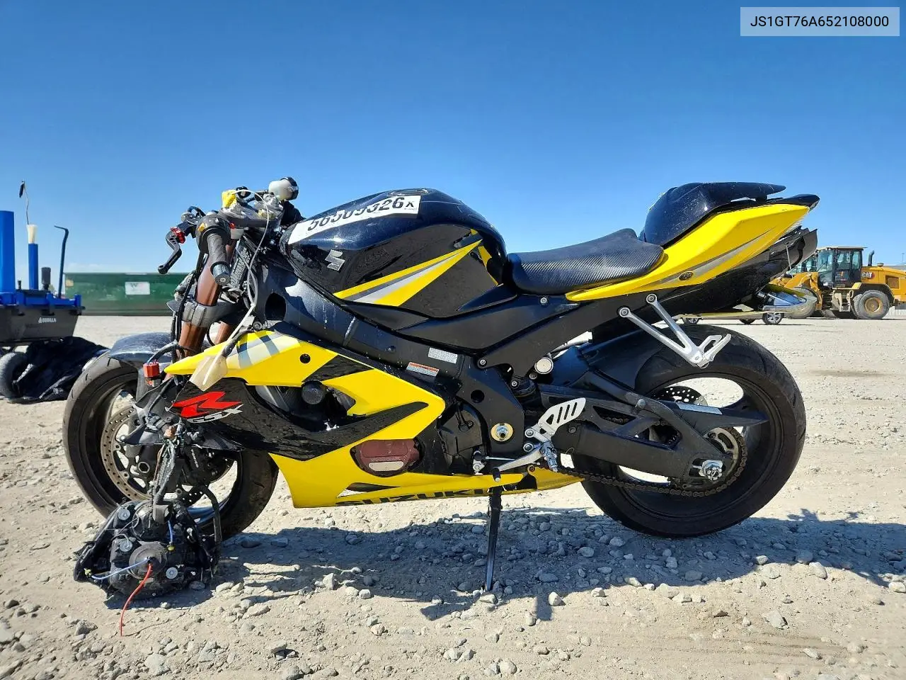 2005 Suzuki Gsx-R1000 VIN: JS1GT76A652108000 Lot: 56509326