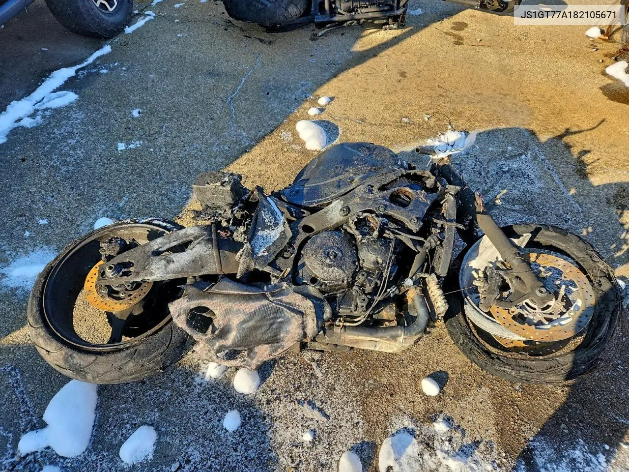 JS1GT77A182105671 2008 Suzuki Gsx-R1000