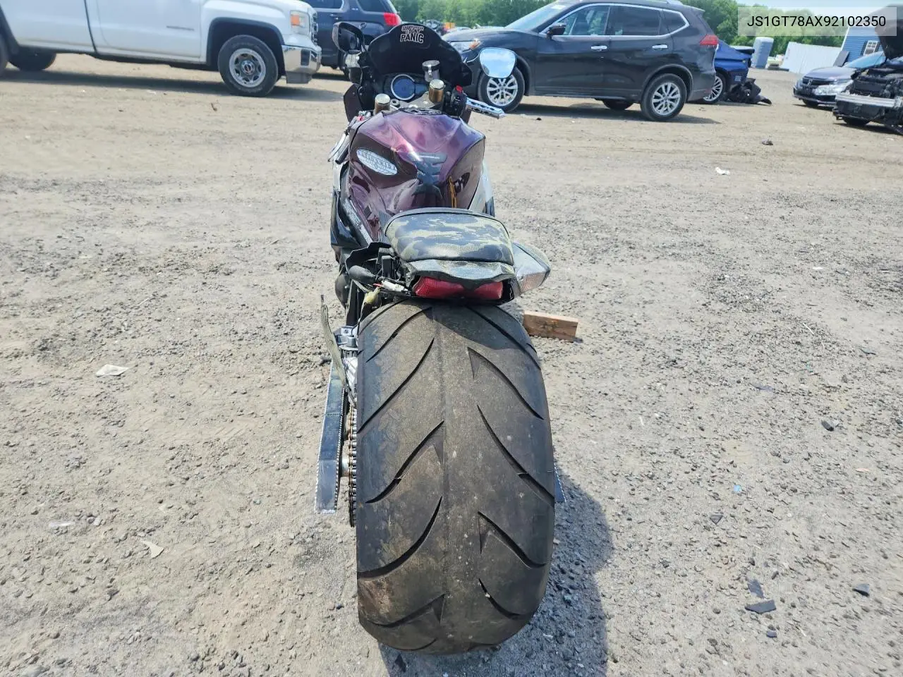 2009 Suzuki Gsx-R1000 VIN: JS1GT78AX92102350 Lot: 53227786