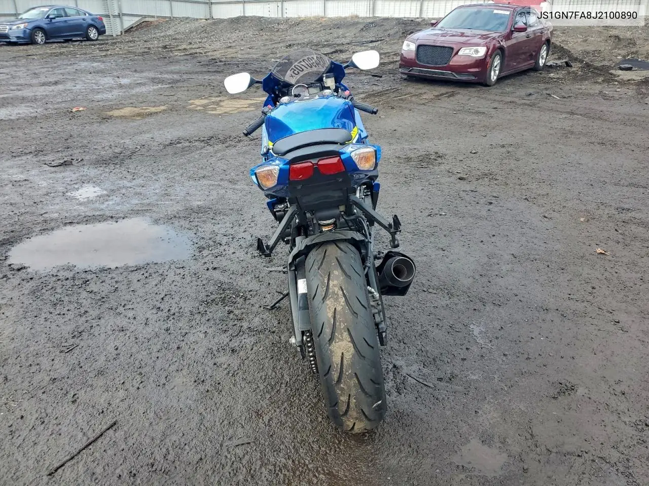JS1GN7FA8J2100890 2018 Suzuki Gsx-R600