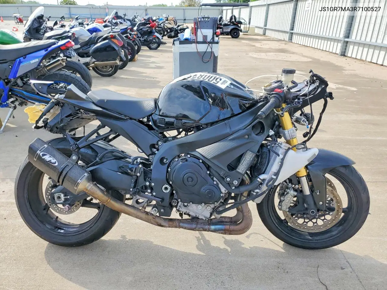 2024 Suzuki Gsx-R750 VIN: JS1GR7MA3R7100527 Lot: 50083336