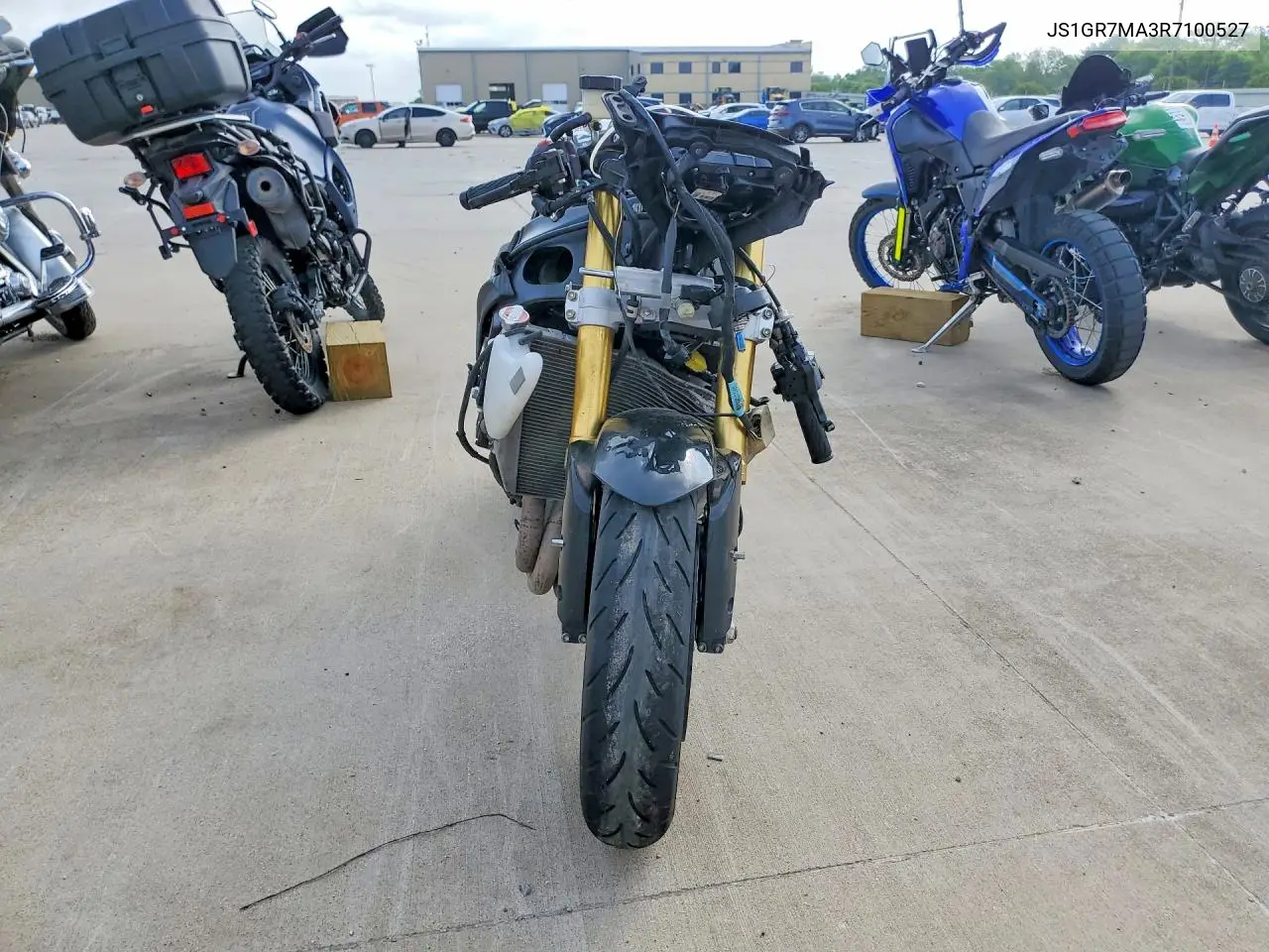 2024 Suzuki Gsx-R750 VIN: JS1GR7MA3R7100527 Lot: 50083336