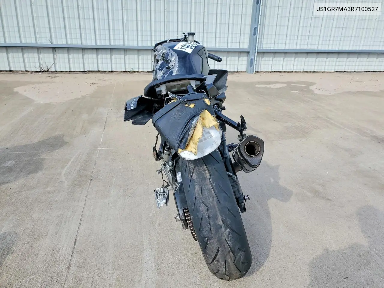2024 Suzuki Gsx-R750 VIN: JS1GR7MA3R7100527 Lot: 50083336