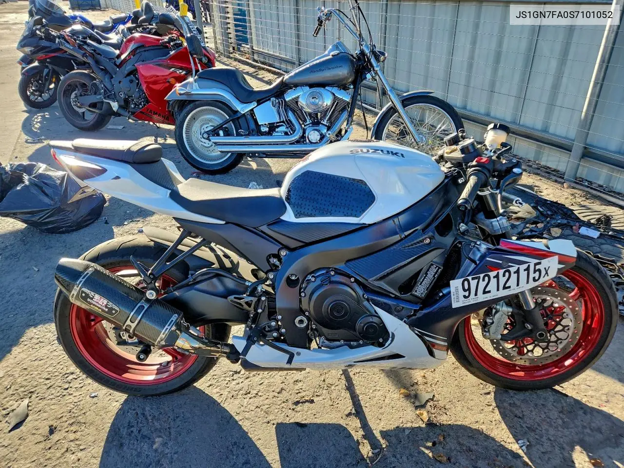 JS1GN7FA0S7101052 2025 Suzuki Gsx-R600