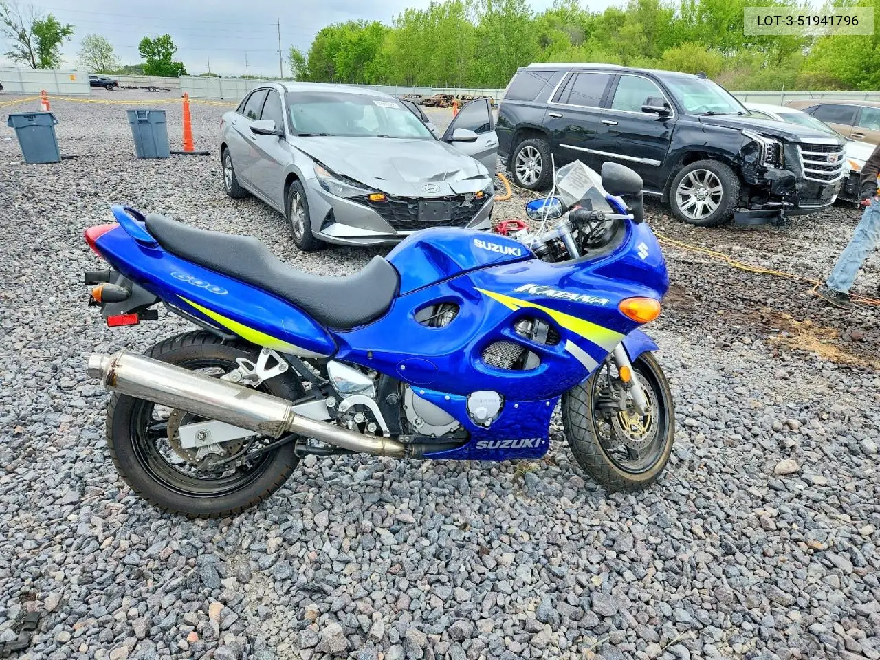 2002 Suzuki Katana VIN: LOT-3-51941796 Lot: 51941796