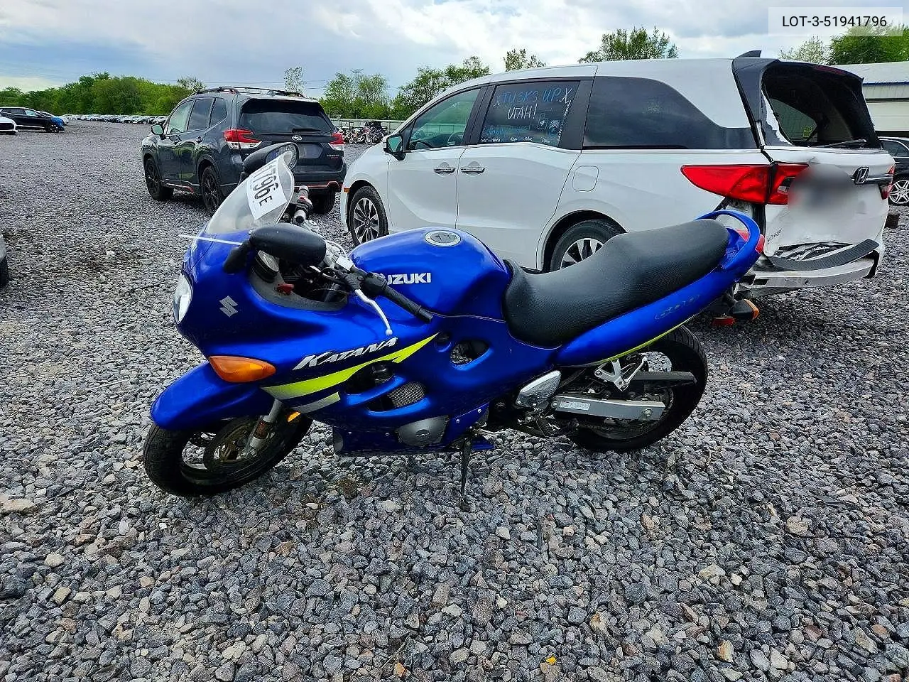 2002 Suzuki Katana VIN: LOT-3-51941796 Lot: 51941796