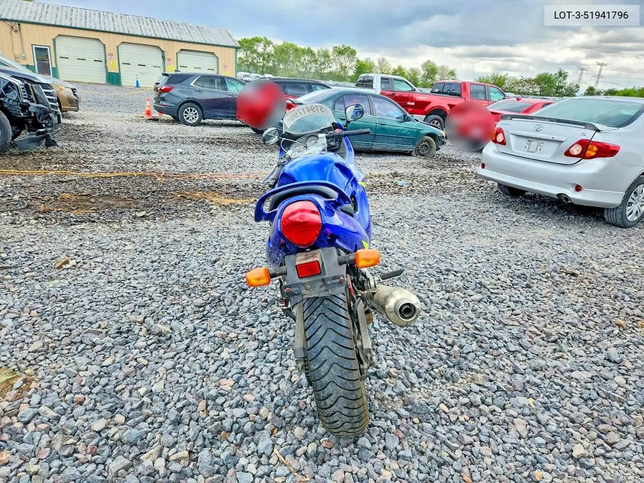 2002 Suzuki Katana VIN: LOT-3-51941796 Lot: 51941796