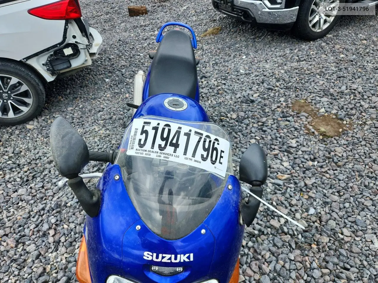 2002 Suzuki Katana VIN: LOT-3-51941796 Lot: 51941796
