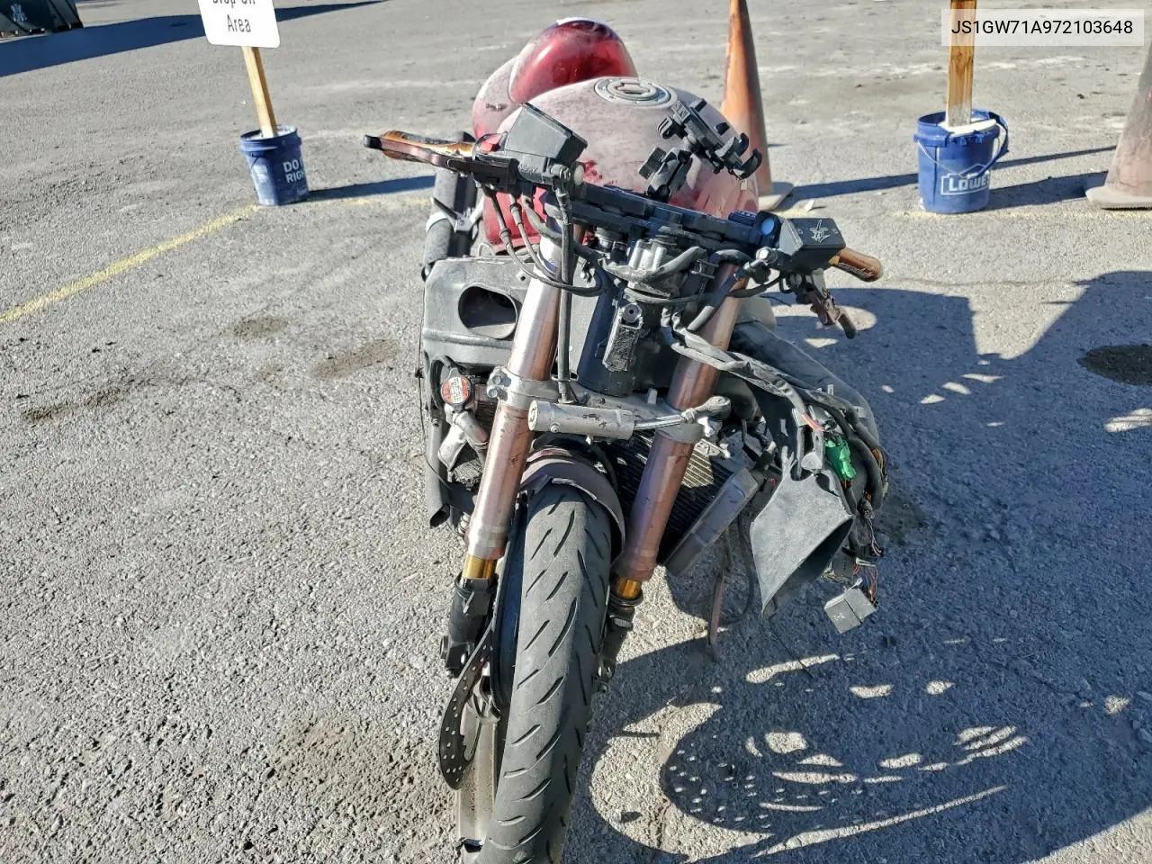 JS1GW71A972103648 2007 Suzuki Gsx1300 Rz