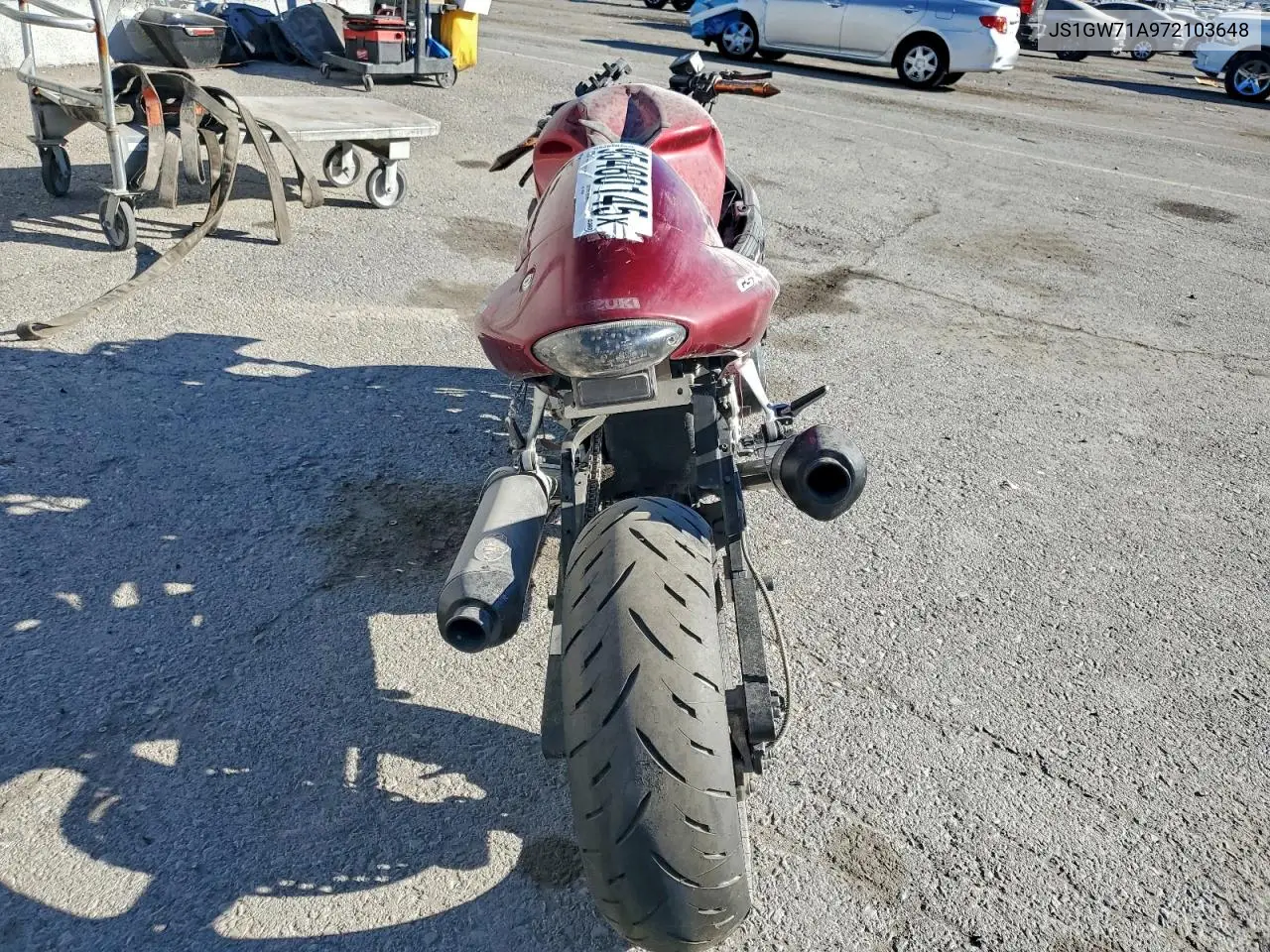 JS1GW71A972103648 2007 Suzuki Gsx1300 Rz