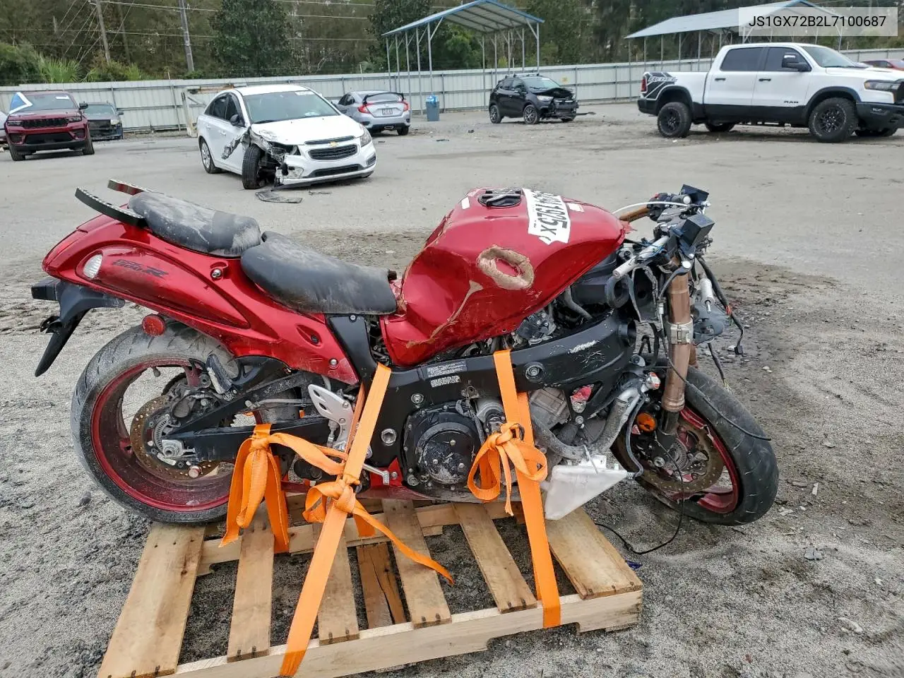 JS1GX72B2L7100687 2020 Suzuki Gsx1300 Ra