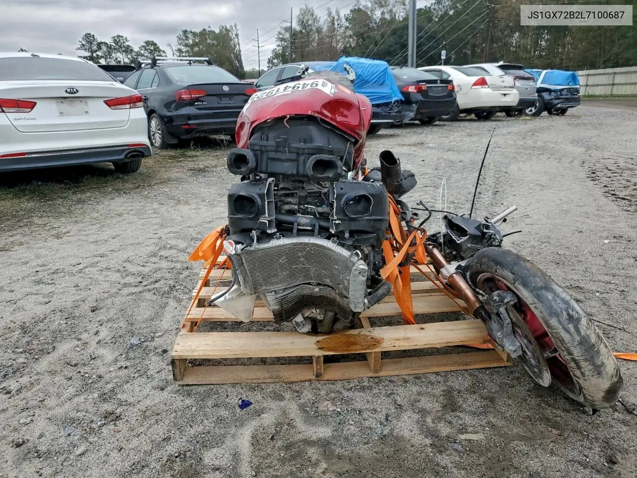 JS1GX72B2L7100687 2020 Suzuki Gsx1300 Ra