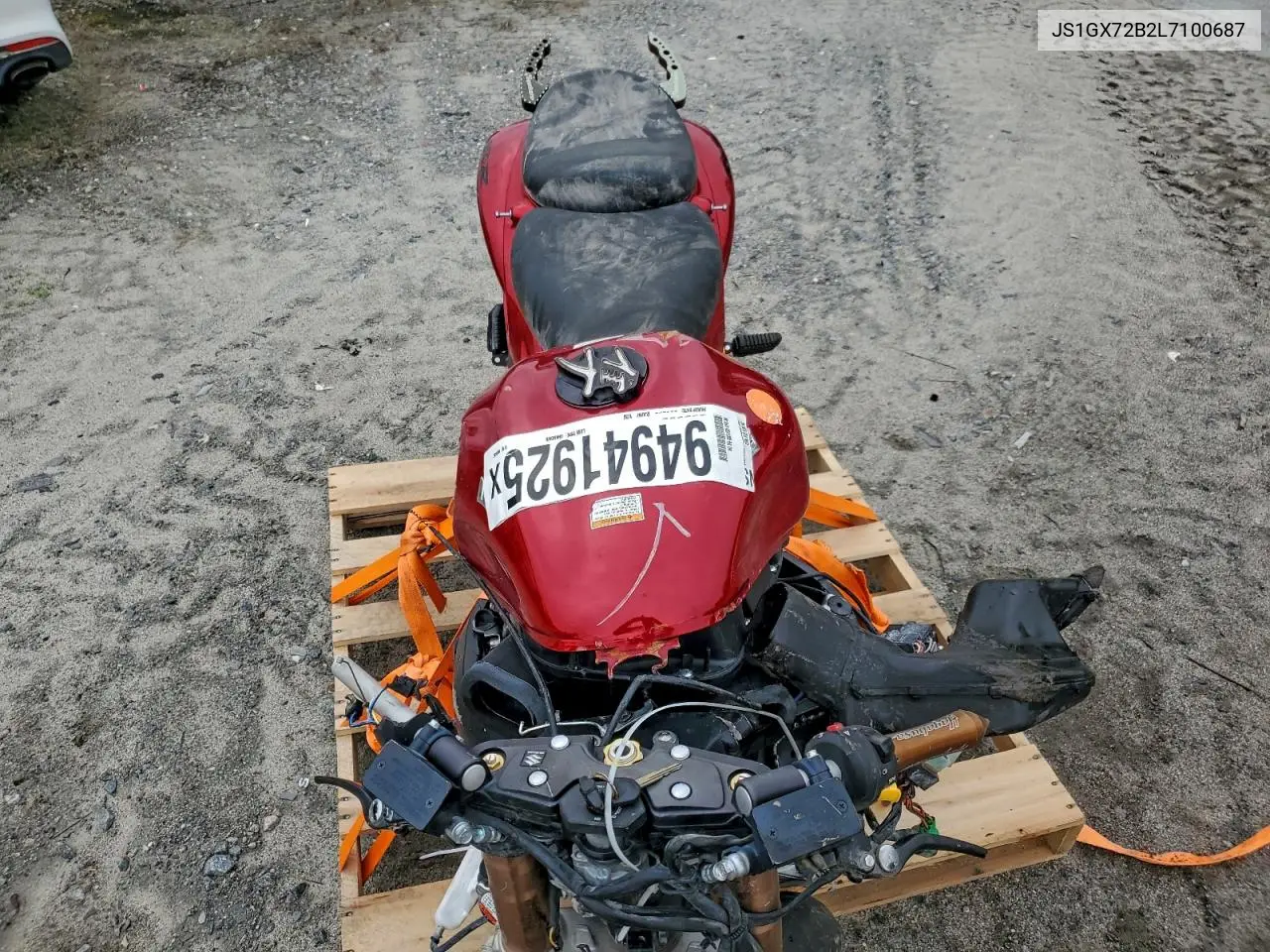 JS1GX72B2L7100687 2020 Suzuki Gsx1300 Ra