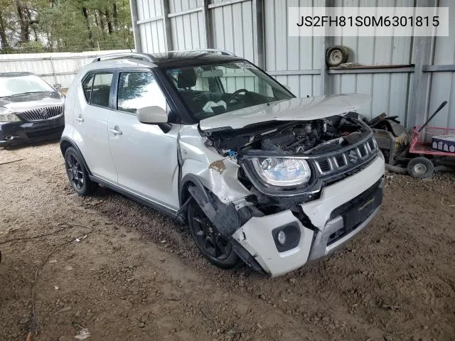 2021 Suzuki Ignis VIN: JS2FH81S0M6301815 Lot: 56552174