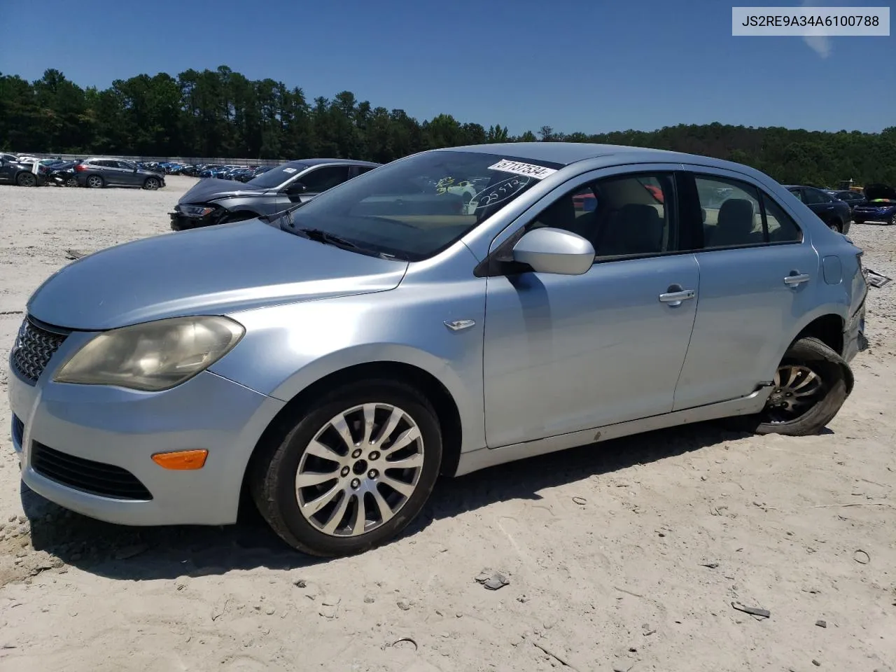 2010 Suzuki Kizashi Se VIN: JS2RE9A34A6100788 Lot: 57137534